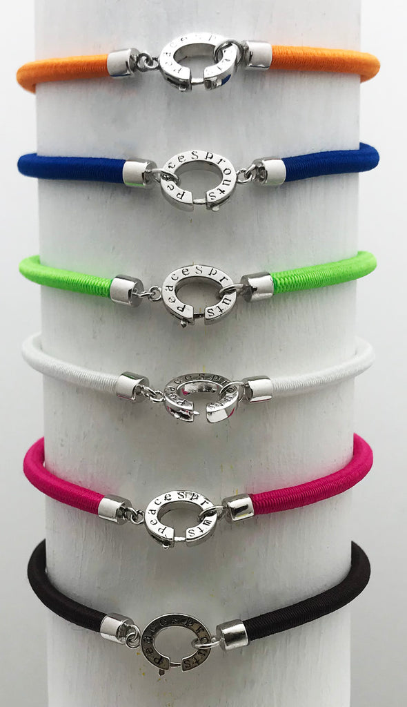 PeaceSprouts Bracelet, Oval Clasp (available in 6 colors)